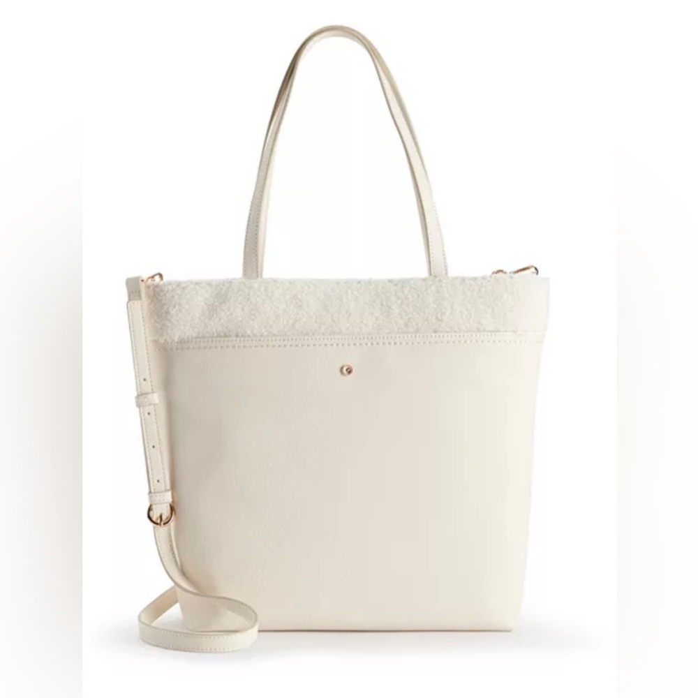 LC LAUREN CONRAD PRESLEY TOTE (101 Birch)